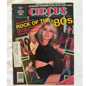 Circus Magazine vintage Blondie Rock of the 80's issue January 1980